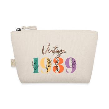 Vintage 1939 Floral - Organic Pouch - nature - Front