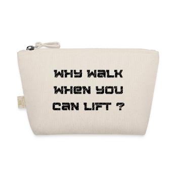 No excuses - Organic Pouch - nature - Front