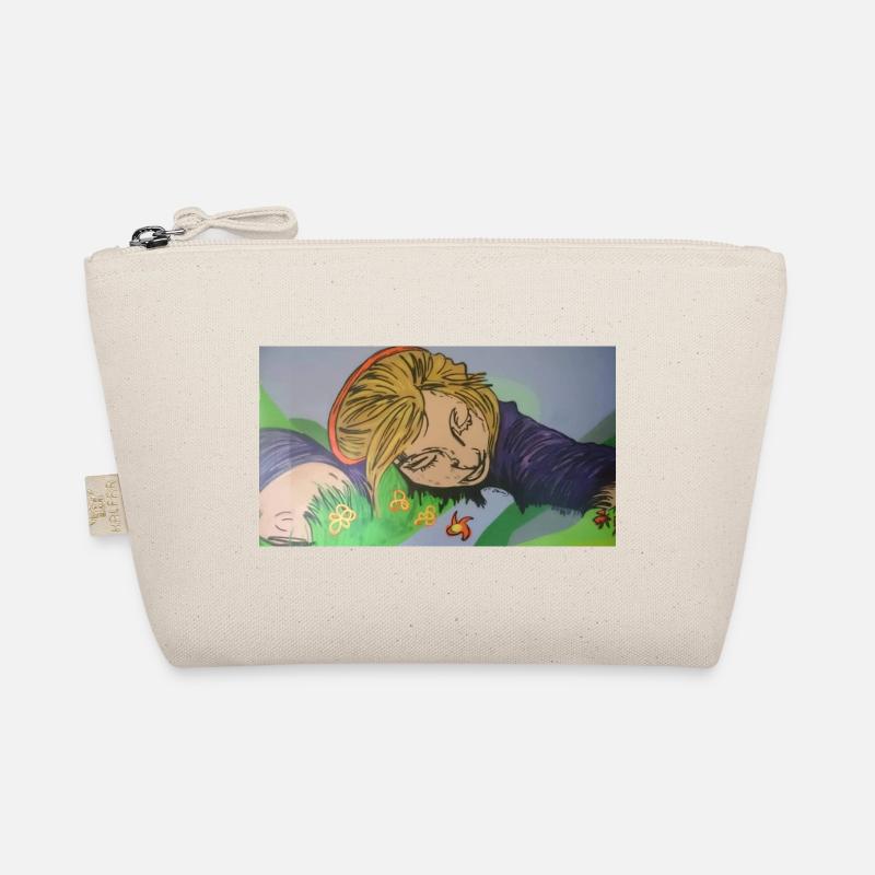 Träumendes Mädchen Bio-Täschchen