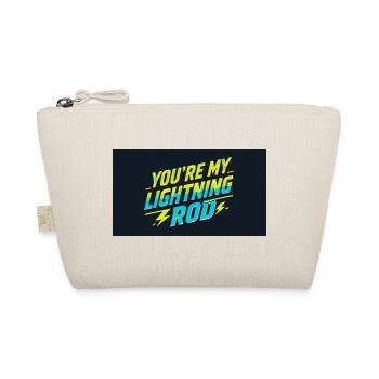You're my lightning rod - Organic Pouch - nature - Front