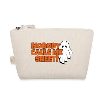 Nobody Calls Me T-shirt Sheet Ghost - Trousse biologique - nature - Devant