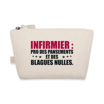 Infirmier pro des pansements et des blagues nulles - Trousse biologique - nature - Devant