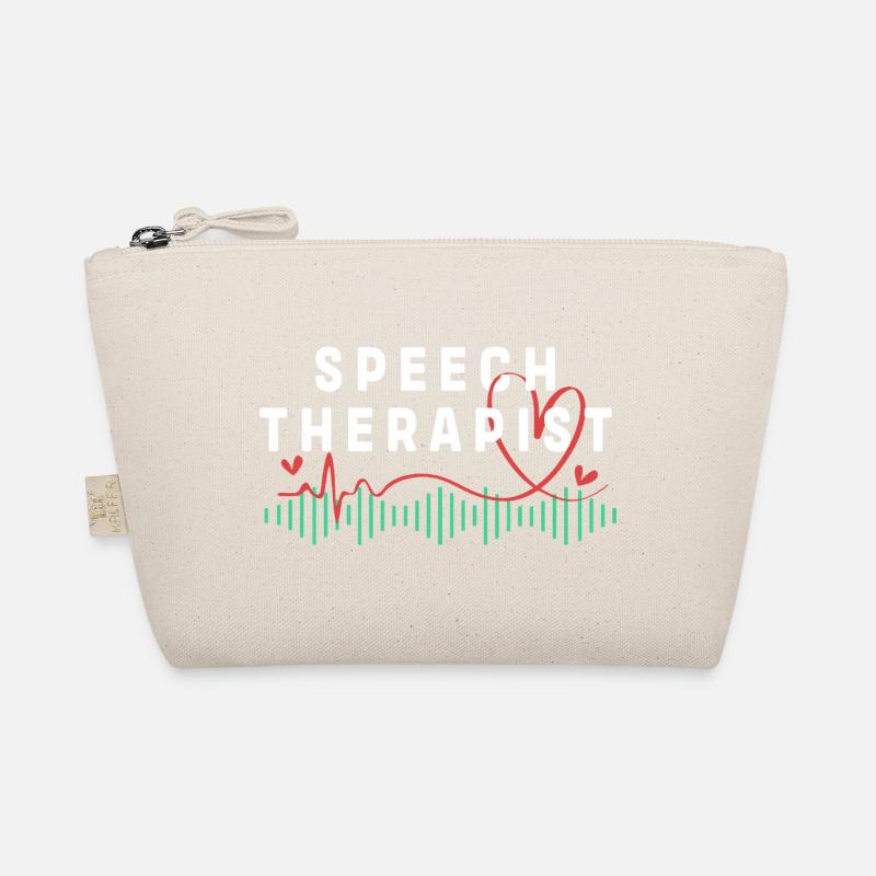 Speech therapist, speech therapist, speech therapy Organic Pouch