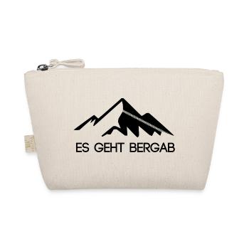 Es geht bergab Mountainbike Downhill - Bio-Täschchen - Natur - Vorne