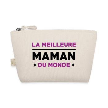 The World's Best Mom - Mother's Day - Organic Pouch - nature - Front