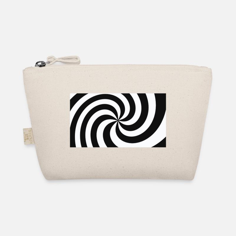 Spiral Noir et Blanc hypnotique Trousse biologique
