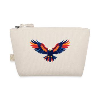 Motif coloré d’aigle volant Ailes déployées d’aigle - Trousse biologique - nature - Devant