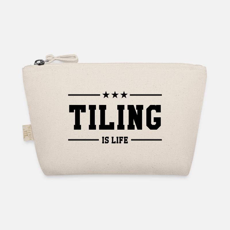 Tiling is life Organic Pouch