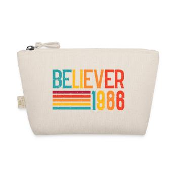 Believe 1986 Rainbow Retro - Organic Pouch - nature - Front