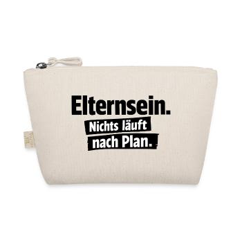 Nichts läuft nach Plan - Bio-Täschchen - Natur - Vorne