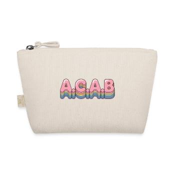 A.C.A.B - Antifa Tee - Organic Pouch - nature - Front