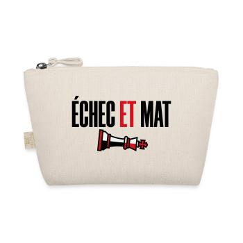 Victoire Échec et Mat Roi Renversé Style Moderne - Trousse biologique - nature - Devant