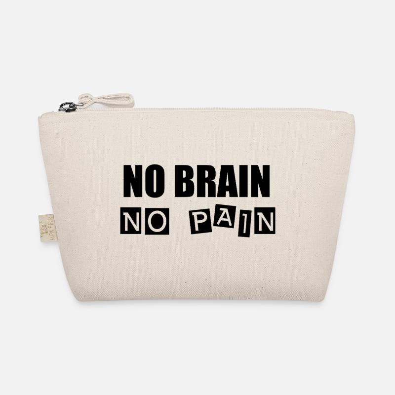 No Brain No Pain Bio-Täschchen