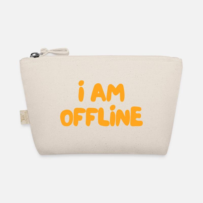 Ich bin offline Bio-Täschchen