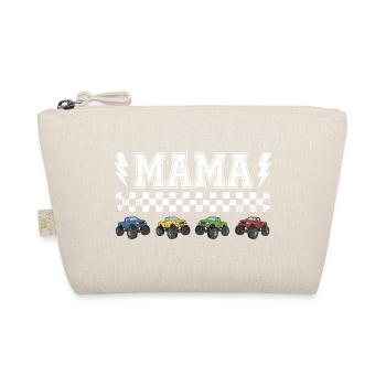 Monster Truck Mom Cool Mom Offroad Design - Organic Pouch - nature - Front