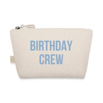 Birthday Crew - Organic Pouch - nature - Front