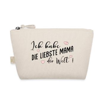 Muttertag Liebste Mama - Bio-Täschchen - Natur - Vorne