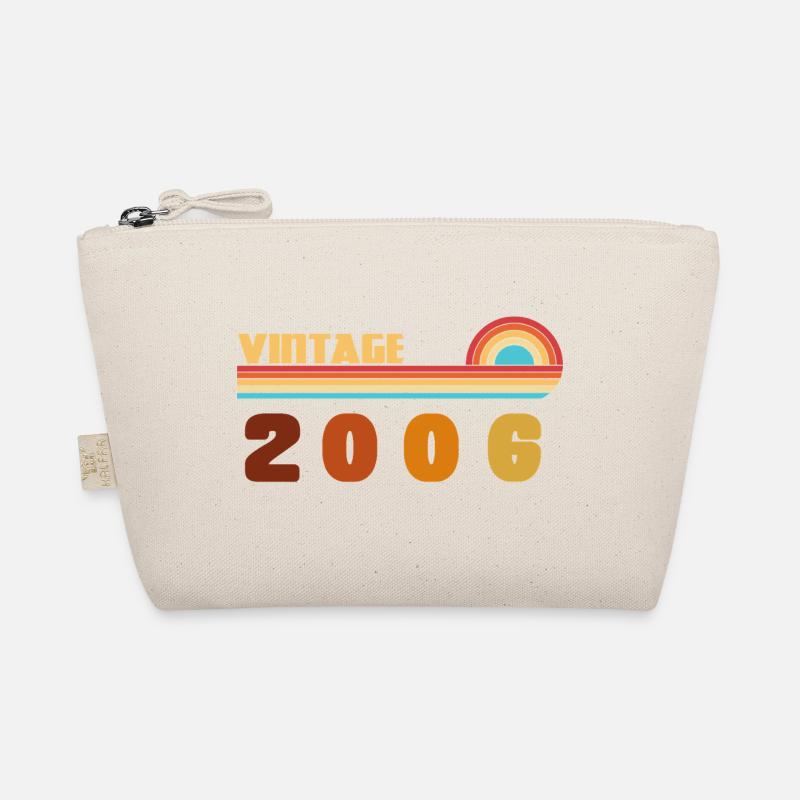 Tee 20 Years Black Gold born 2006 Organic Pouch