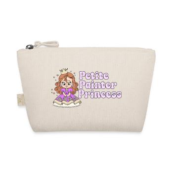 Artist Graphic Petite Painter Princess Gift Idea - Organic Pouch - nature - Front