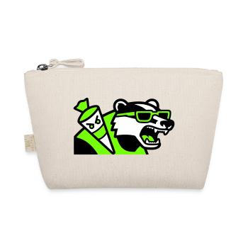 Badger Sac d’école mascotte - Trousse biologique - nature - Devant