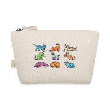 Chats colorés : Pop Art de chatons comiques mignons - Trousse biologique - nature - Devant