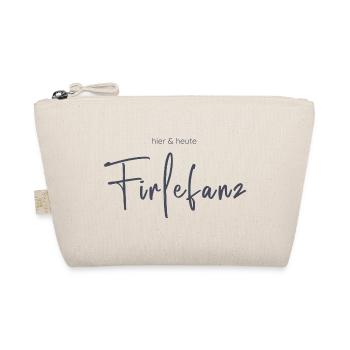 Hier & Heute Firlefanz – Humorvolle Typografie - Bio-Täschchen - Natur - Vorne