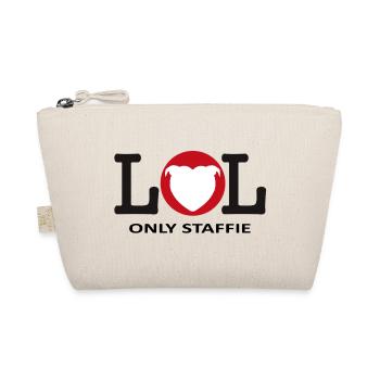 LOL Heart Head - 028 - Organic Pouch - nature - Front