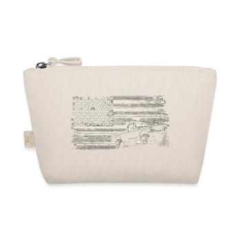 Robuste Americana-Lkw-Flagge - Bio-Täschchen - Natur - Vorne