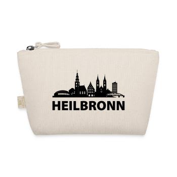 Heilbronn Skyline - Bio-Täschchen - Natur - Vorne