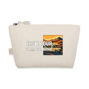 Erste Wohnmobilreise Geschenk für Anfänger - Bio-Täschchen - Natur - Vorne