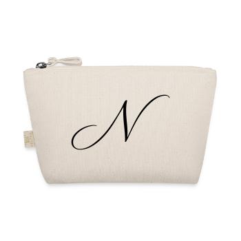 Name mit Anfangsbuchstabe N Nina Noah Nora Nico  - Bio-Täschchen - Natur - Vorne
