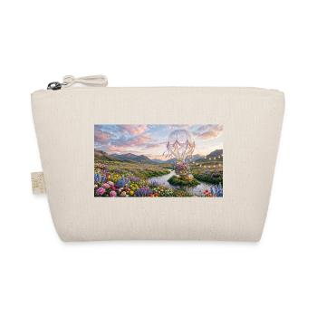 Floral Sky Balloon Traumlandschaft - Bio-Täschchen - Natur - Vorne
