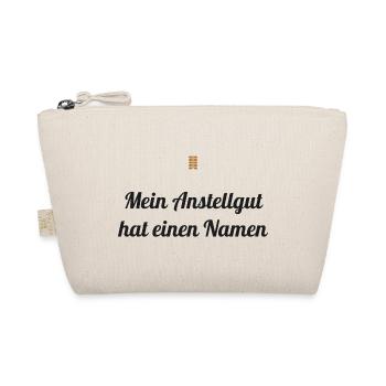 Mein Anstellgut hat einen Namen – Sauerteig Spruch - Bio-Täschchen - Natur - Vorne