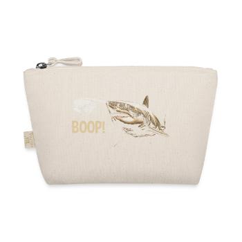 Funny Shark Boop The Snoot Animal Humor - Bio-Täschchen - Natur - Vorne