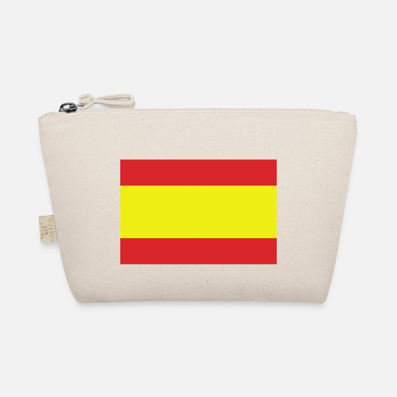 Spain - Flag - Organic Pouch - nature