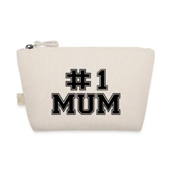 Number One Mum - Bio-Täschchen - Natur - Vorne