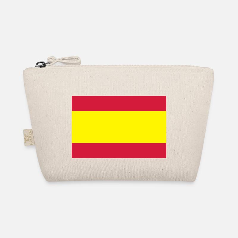 Flagge Spanien Bio-Täschchen