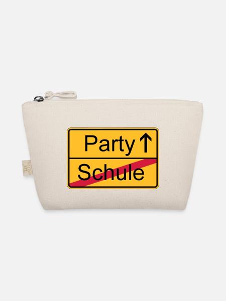 Schools out lets party! - Bio-Täschchen - Natur