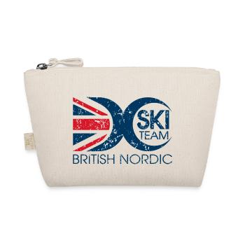 British Nordic Ski Team - Logo - Organic Pouch - nature - Front