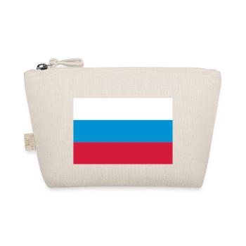 russia flag - Bio-Täschchen - Natur - Vorne