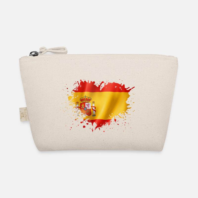 coeur espagne drapeau Trousse biologique