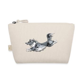 Blue Merle Shetland Sheepdog - Bio-Täschchen - Natur - Vorne