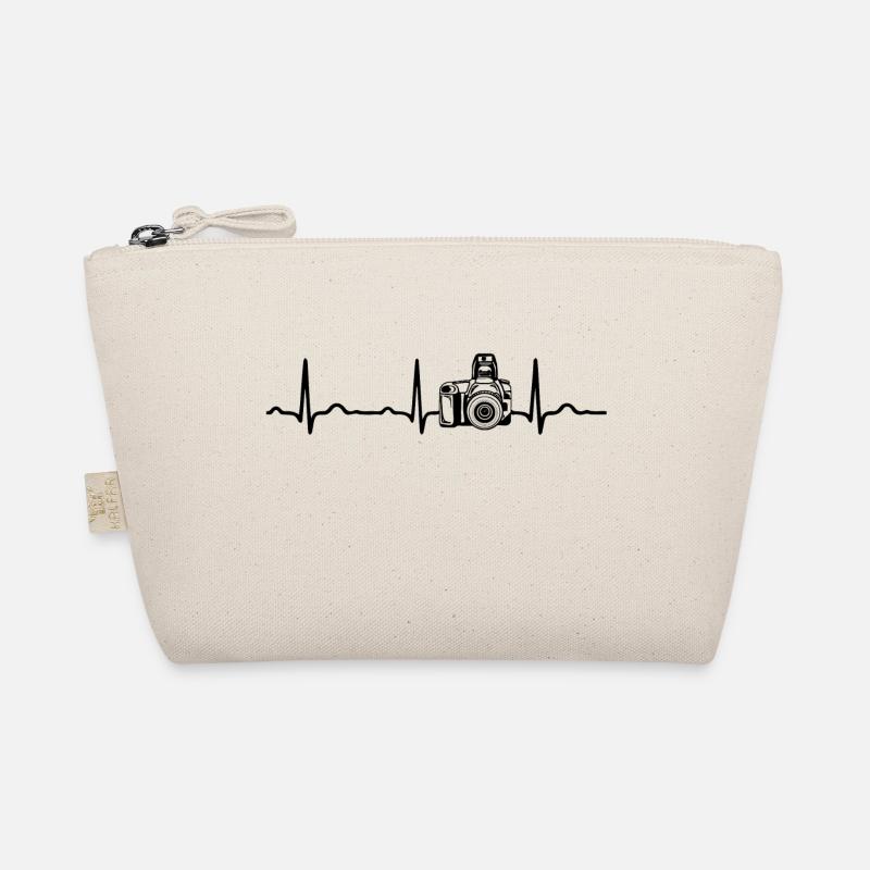 ECG HEARTBEAT caméra noir - Trousse biologique - nature