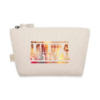 I am up for festival - Organic Pouch - nature - Front