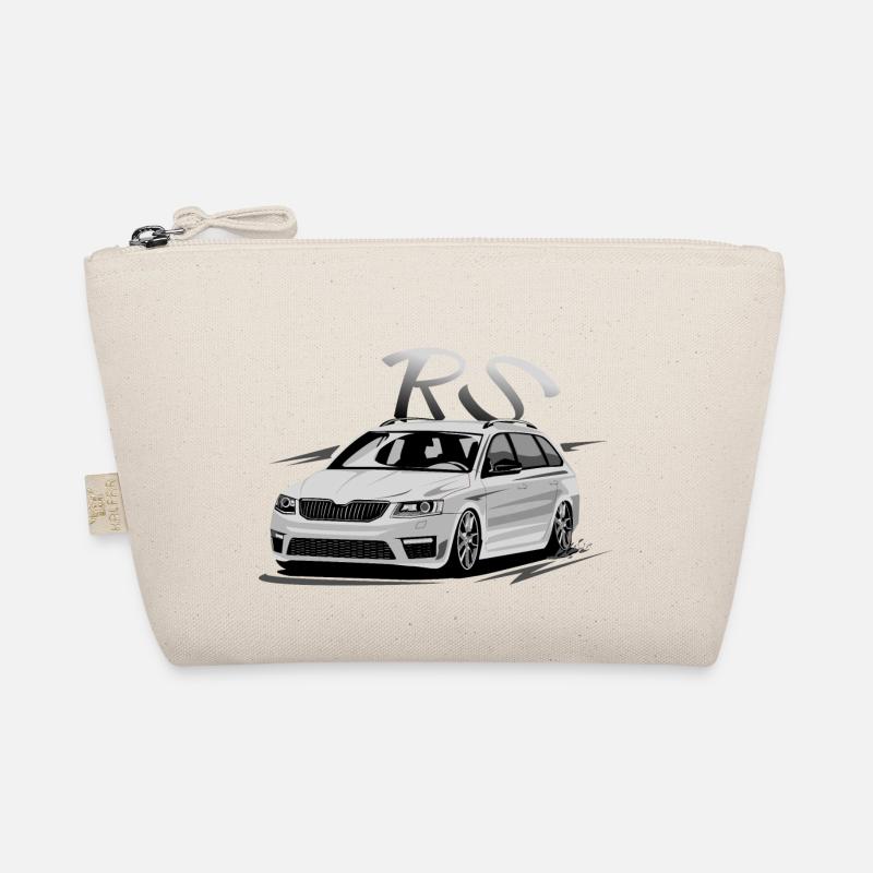 Octavia 3RS Combi ohne Fahrer tuning low camber - Bio-Täschchen - Natur
