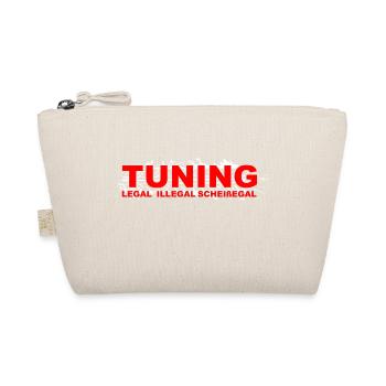 Tuning Legal illegal scheissegal Tuner racing - Bio-Täschchen - Natur - Vorne