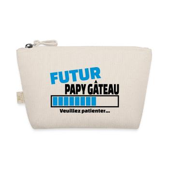 futur papy gâteau - Trousse biologique - nature - Devant