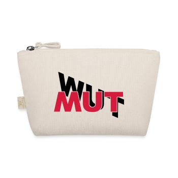 Mut hilft gegen Wut - Bio-Täschchen - Natur - Vorne