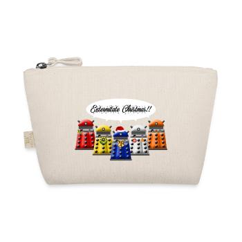 dalek exterminate xmas - Organic Pouch - nature - Front