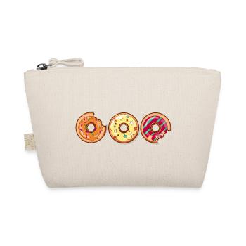 Donut Muffin Cool Cake Picture Colorful Gift Idea - Organic Pouch - nature - Front